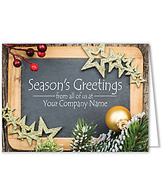 Cards: Chalkboard Wishes Holiday Card